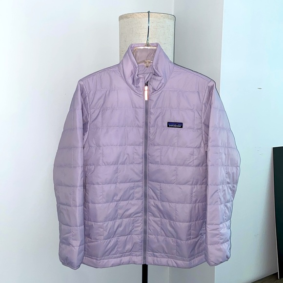 NEW Patagonia Nano Puff NWT Lilac Purple Kids Girls Large / Women’s XXS